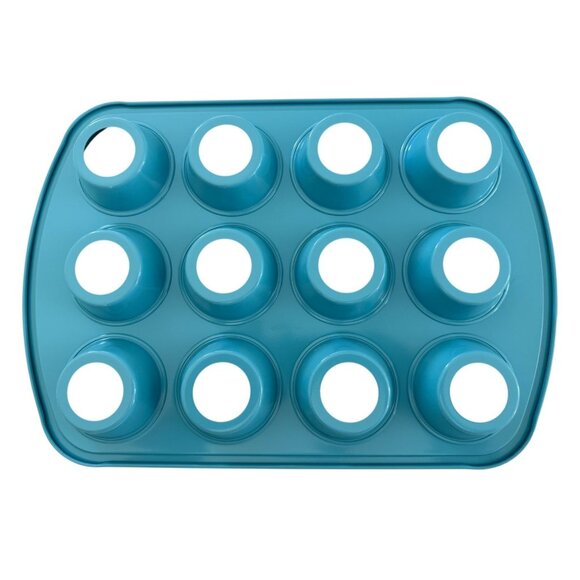 Pampered Chef Cupcake Pan & Carrier Set New - Picture 7 of 8